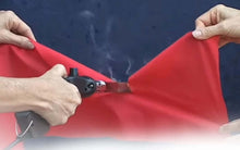fabric cut demo by Pro-1 hot knife