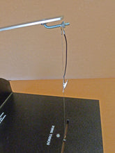 close up of scroll table for foam cutting