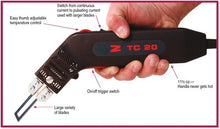 Zeta - 20 Hot Knife for cutting Foam Rubber, PVC PE PP & Thin Plastics - craftershotknife